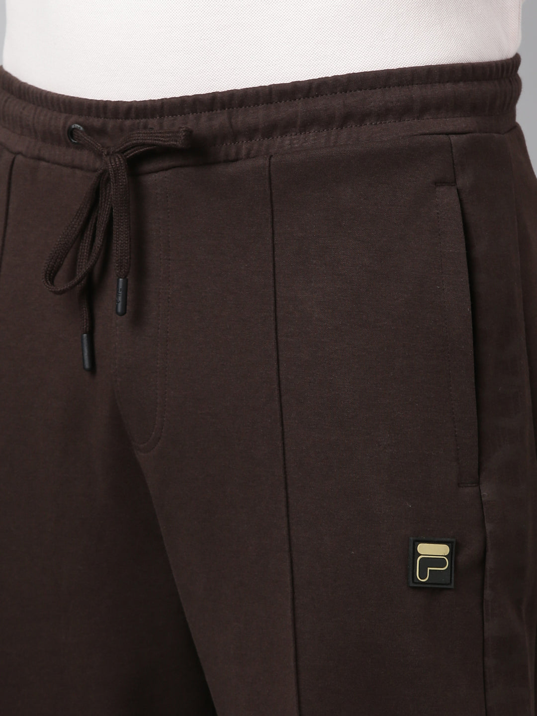 Fila Men Track Pants Gold Line
