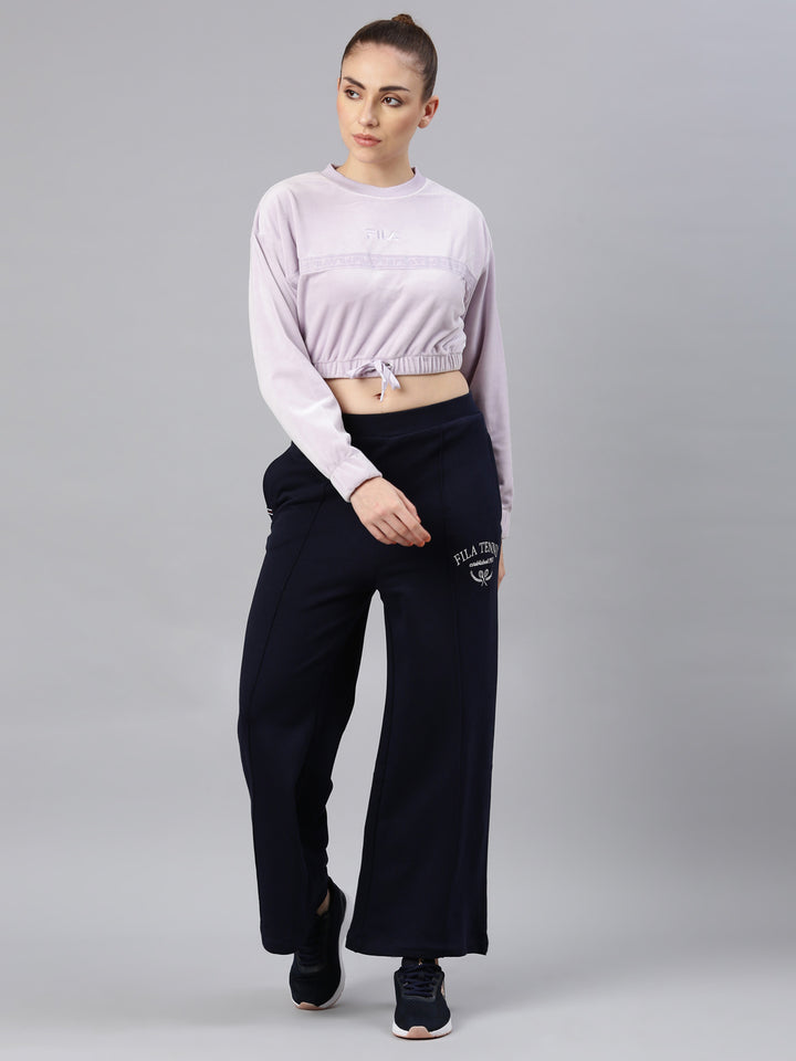 FILA Adults-Women Navy Track Pants