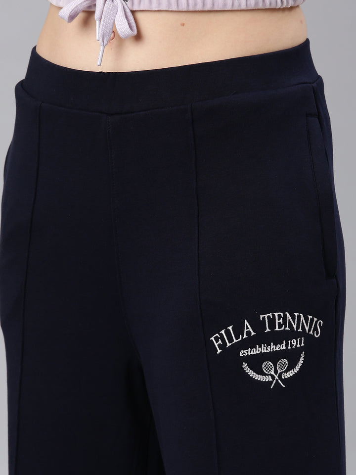 FILA Adults-Women Navy Track Pants