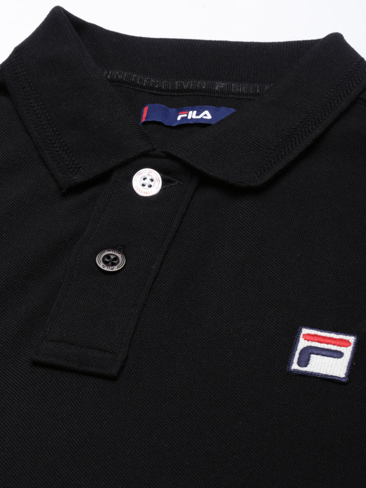 Fila Black Men Polo