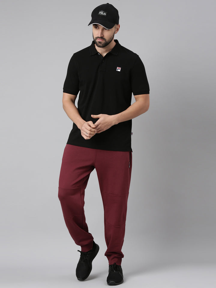 Fila Black Men Polo