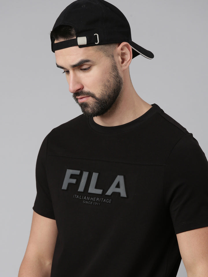 Fila Men T-Shirts Gold Line