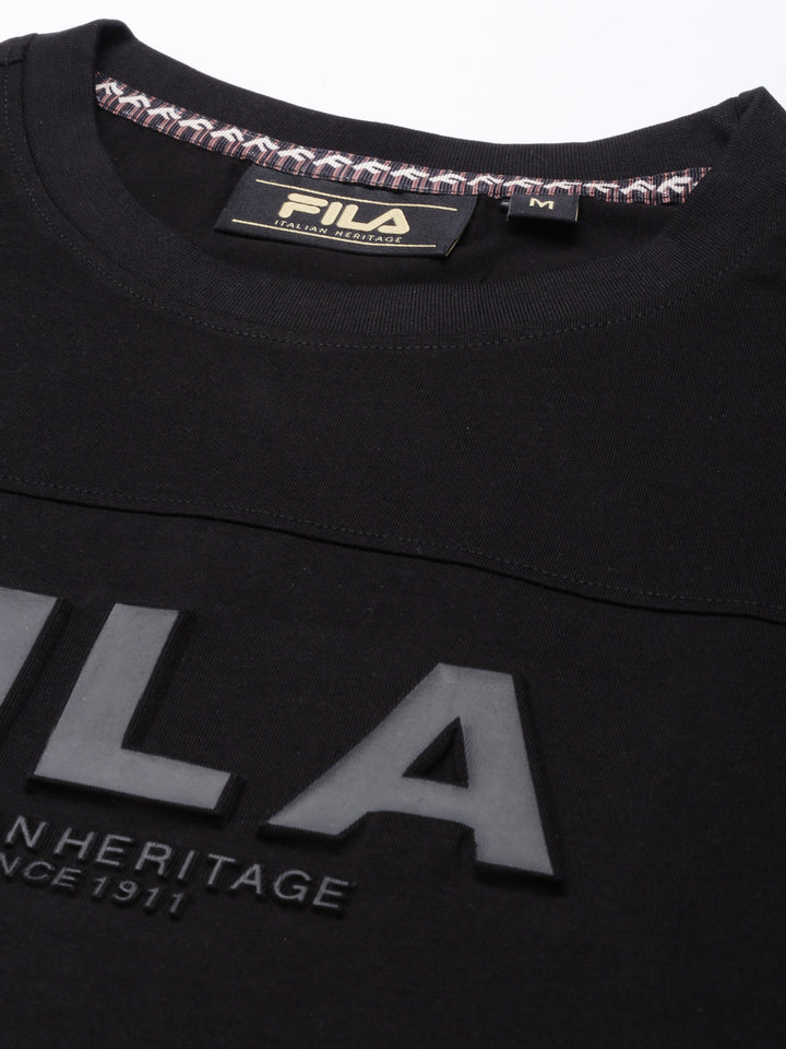 Fila Men T-Shirts Gold Line