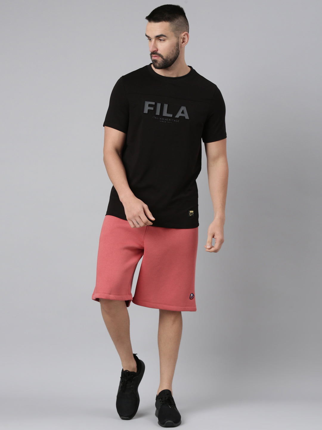 Fila Men T-Shirts Gold Line