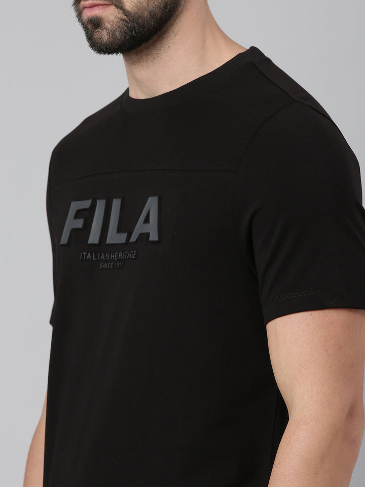 Fila Men T-Shirts Gold Line