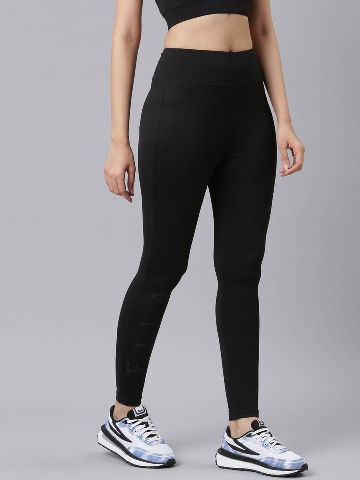 Fila Women Black Trude Women Legging