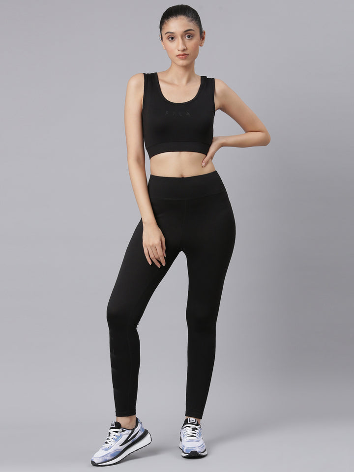 Fila Women Black Trude Women Legging