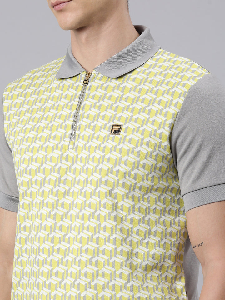 Fila Men Grey Axel Men Polo
