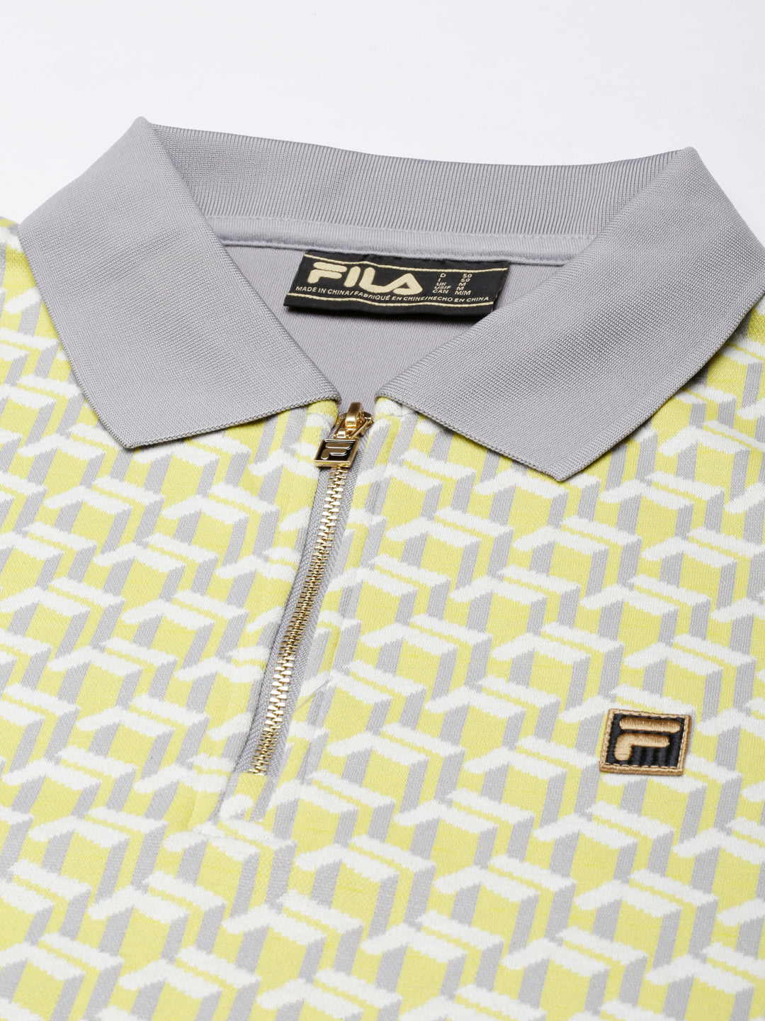 Fila Men Grey Axel Men Polo