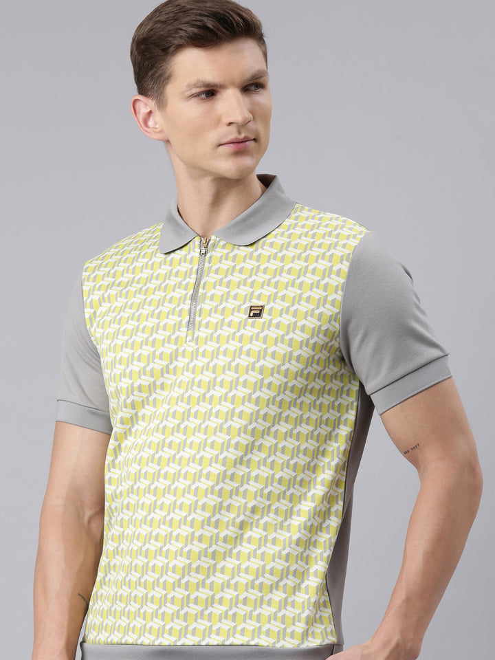 Fila Men Grey Axel Men Polo