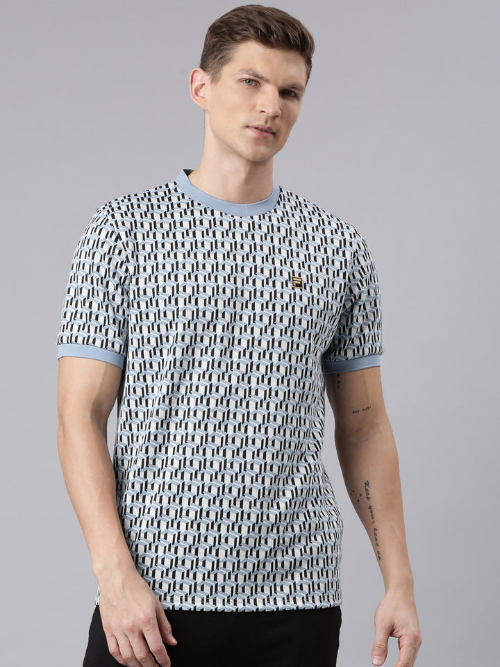 Fila Men Blue Jagger T-Shirt
