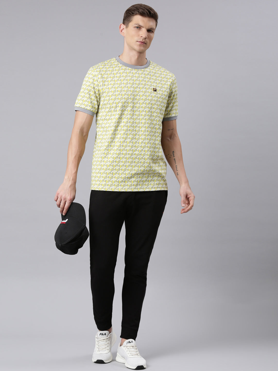 Fila Men Grey Jagger T-Shirt