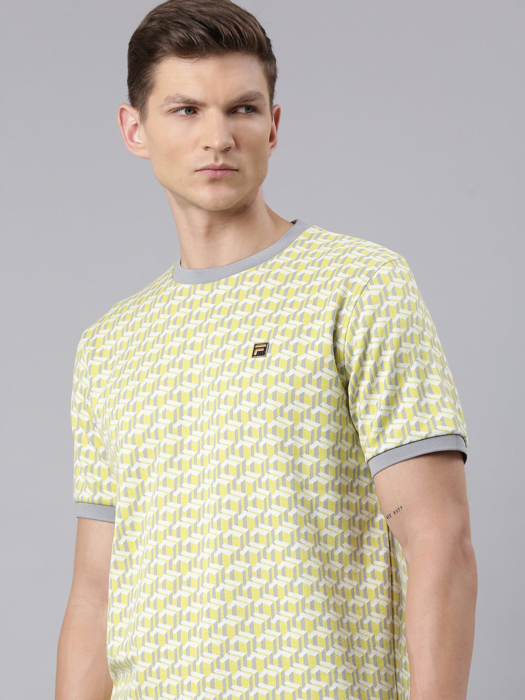 Fila Men Grey Jagger T-Shirt