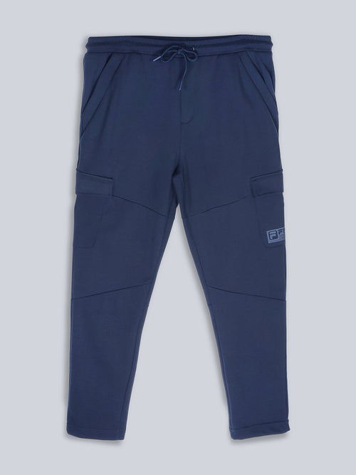 Men Navy Blue Trackpant & Jogger Comfort Fit