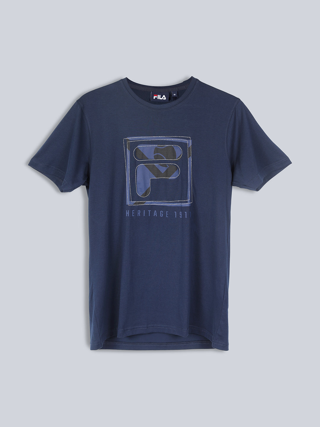 Fila Men White T-Shirt Slim Fit