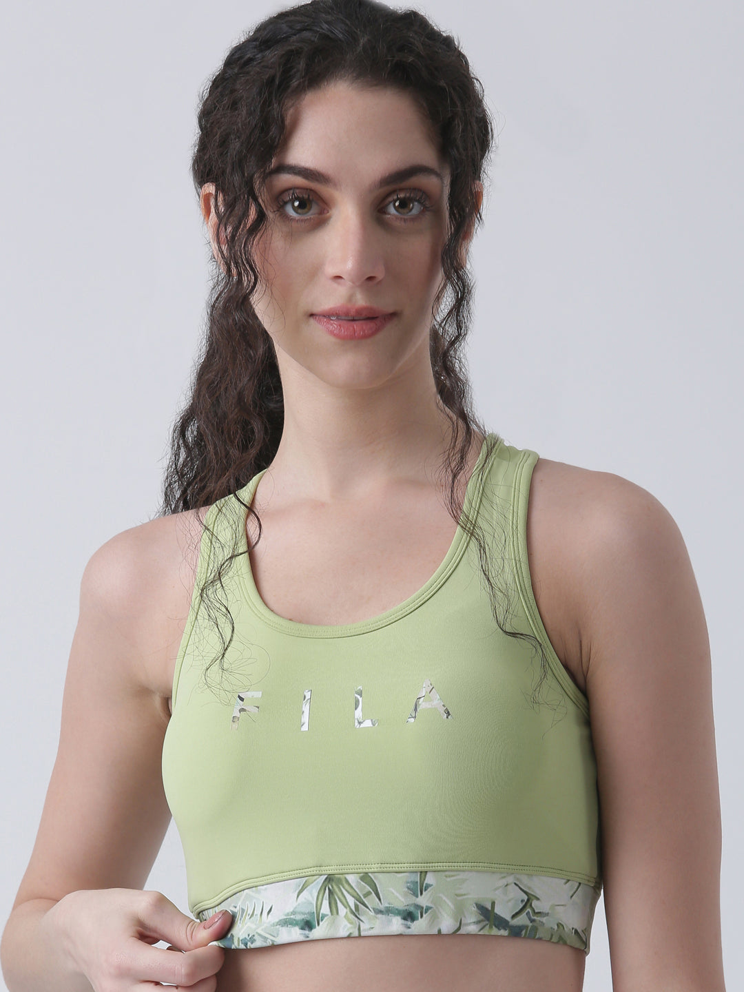 Fila Women Black Sports Bra Regular Fit