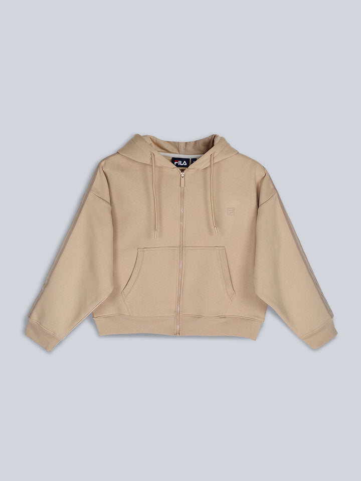 Fila Women Pink Jacket Boxy Loose Fit