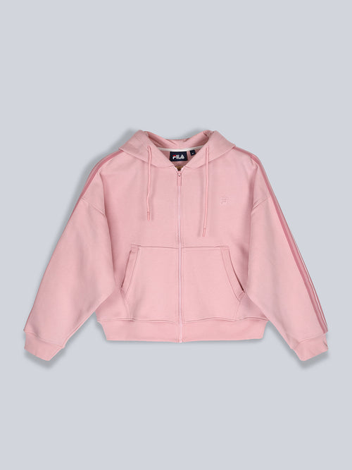 Fila Women Pink Jacket Boxy Loose Fit