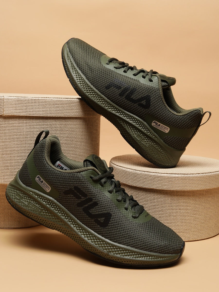 Fila Olive/Black Basic Jogger Men's Sports Shoes