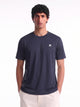 Fila Men Navy Picco Tee Knitted Tee Shirt