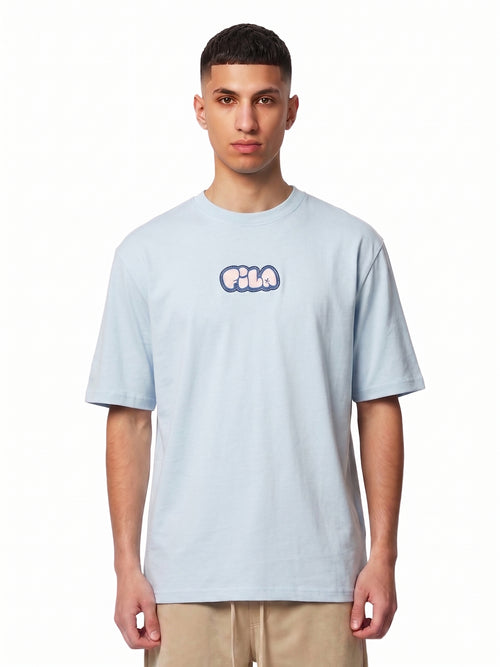 Fila Men Ice Blue Dolce Graphic T Shirt