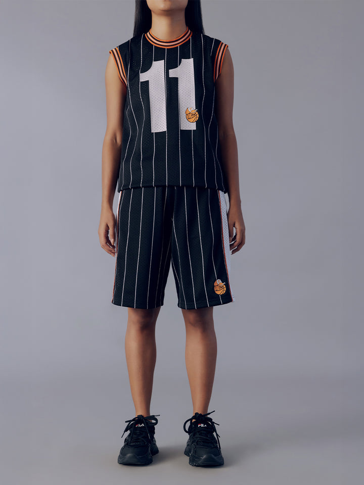 Fila Unisex Black Barkley Shorts