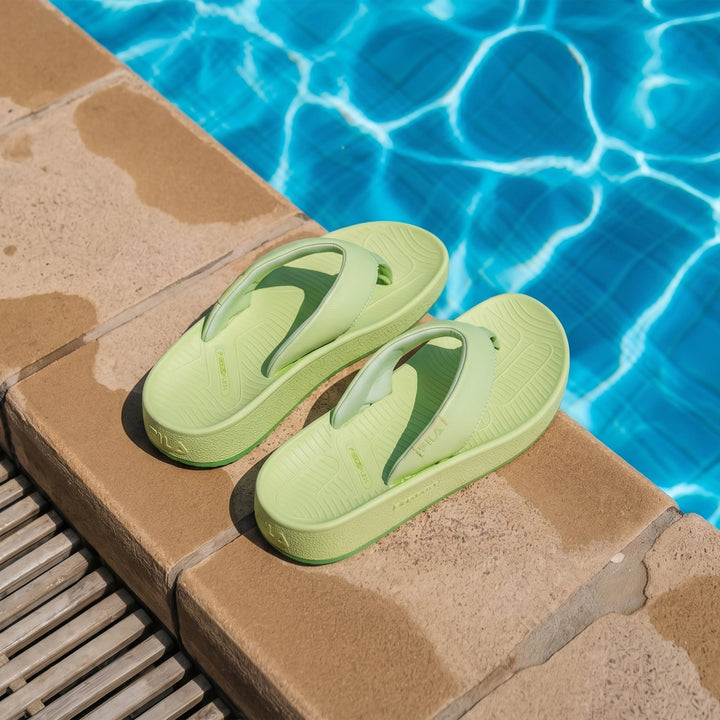 Fila Women Nebula Lime Thong