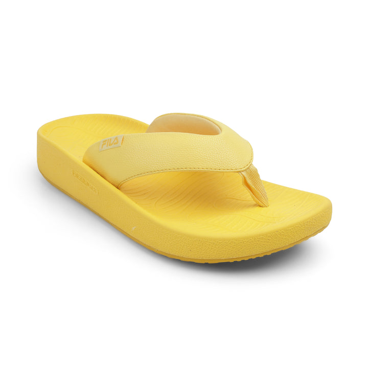 Fila Women Nebula Yellow Thong