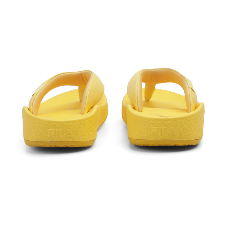 Fila Women Nebula Yellow Thong