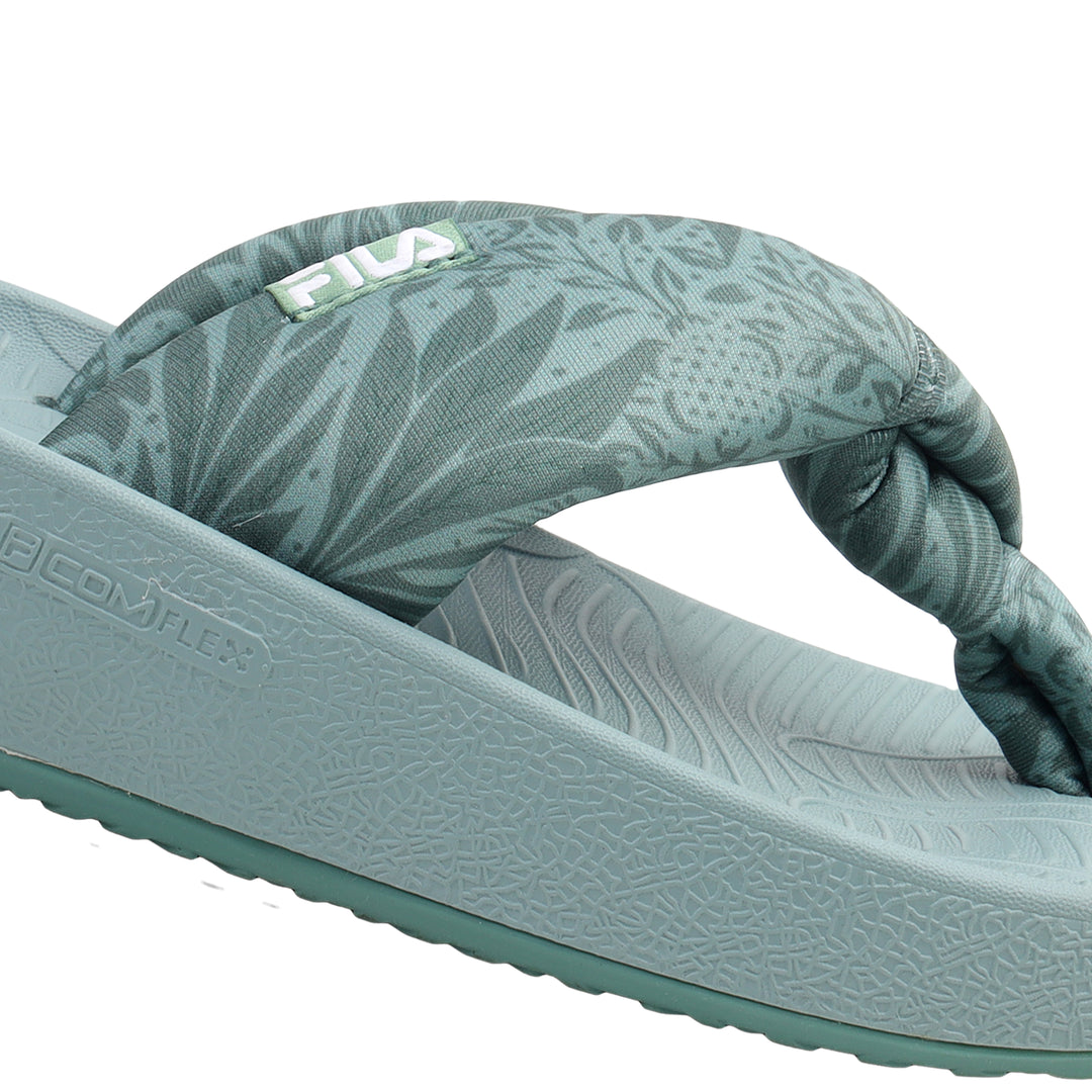Fila Women Lilly Iceberg Green Thong