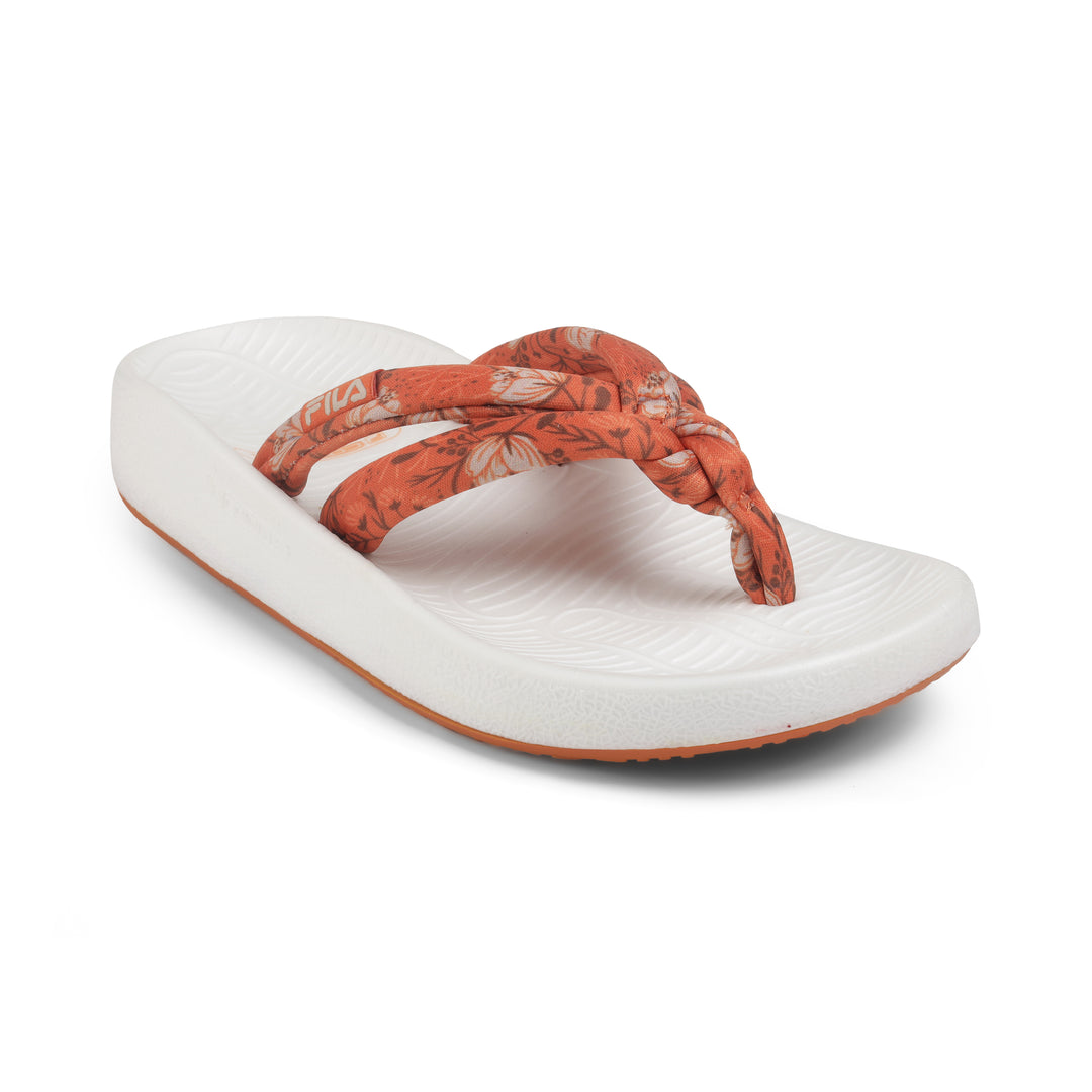Fila Women Burnt Orange Ario Kini Slippers
