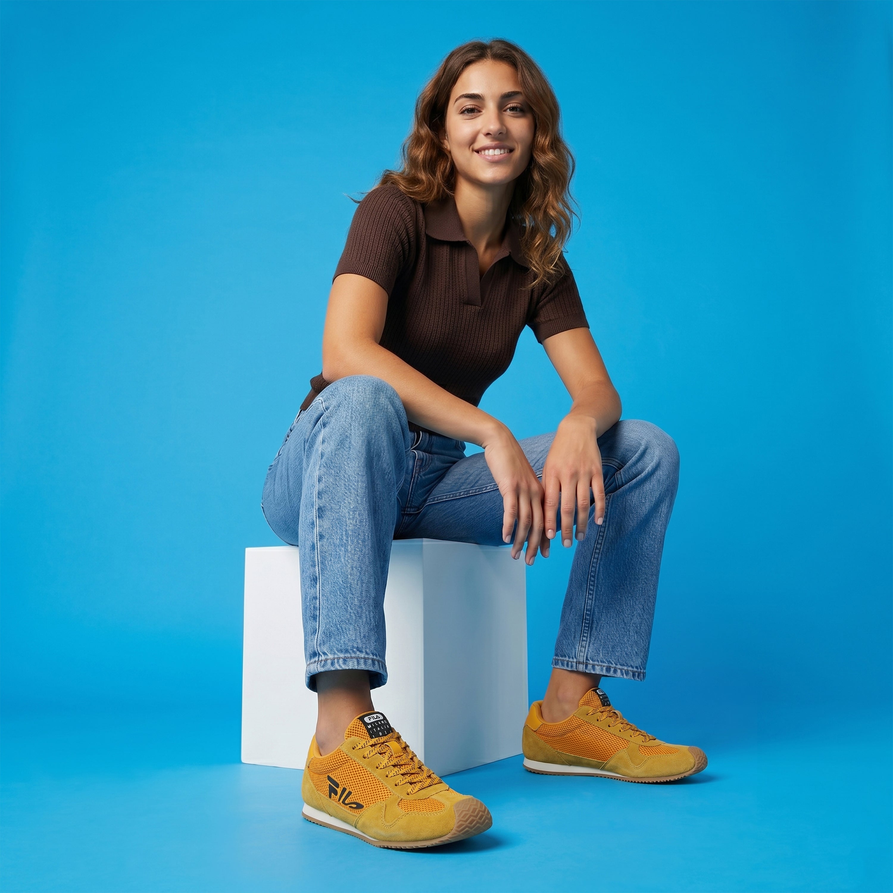Fila Women Yellow Heartbreaker Shoes – Fila India