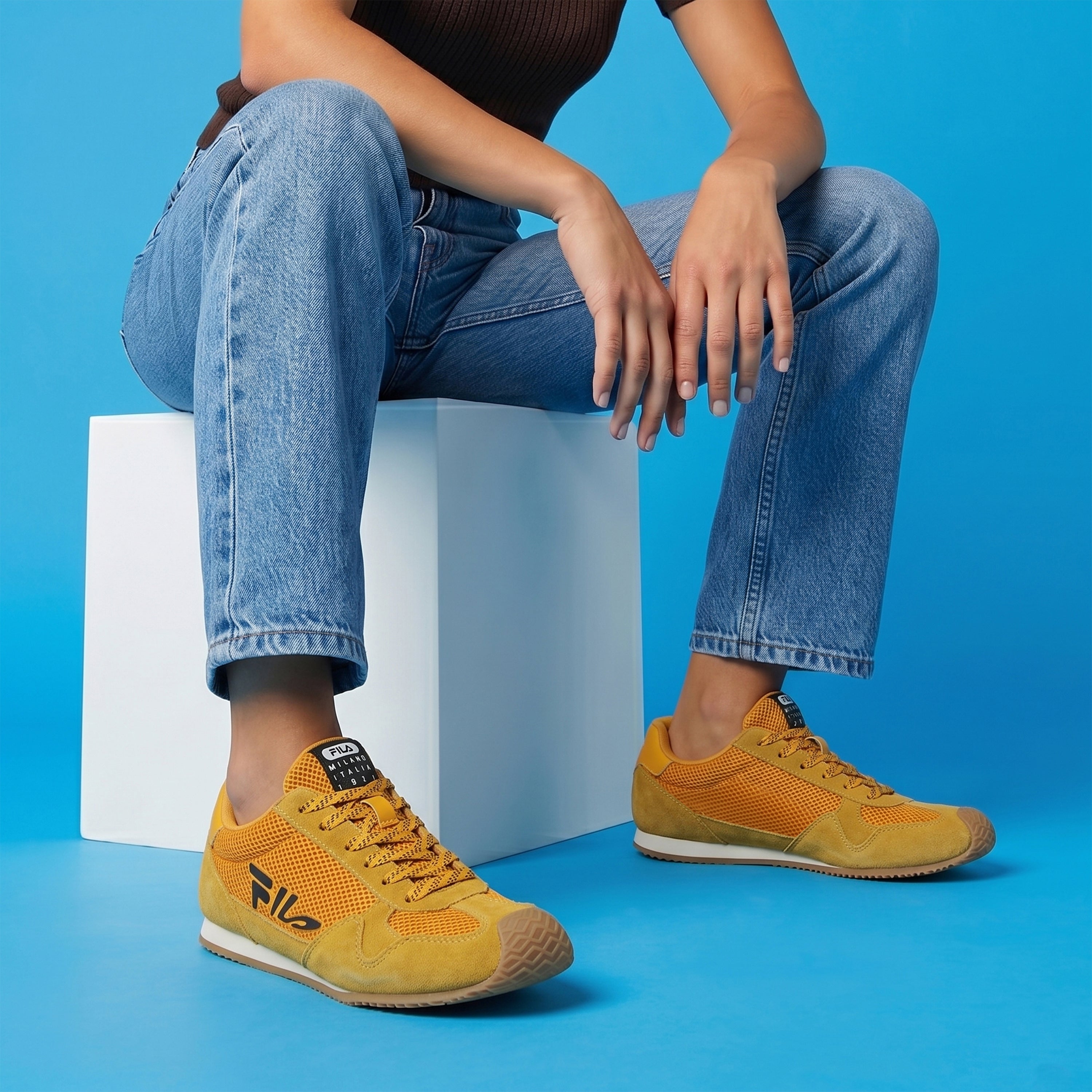 ソフィア　10点 Fila Women Yellow Heartbreaker Shoes – Fila India