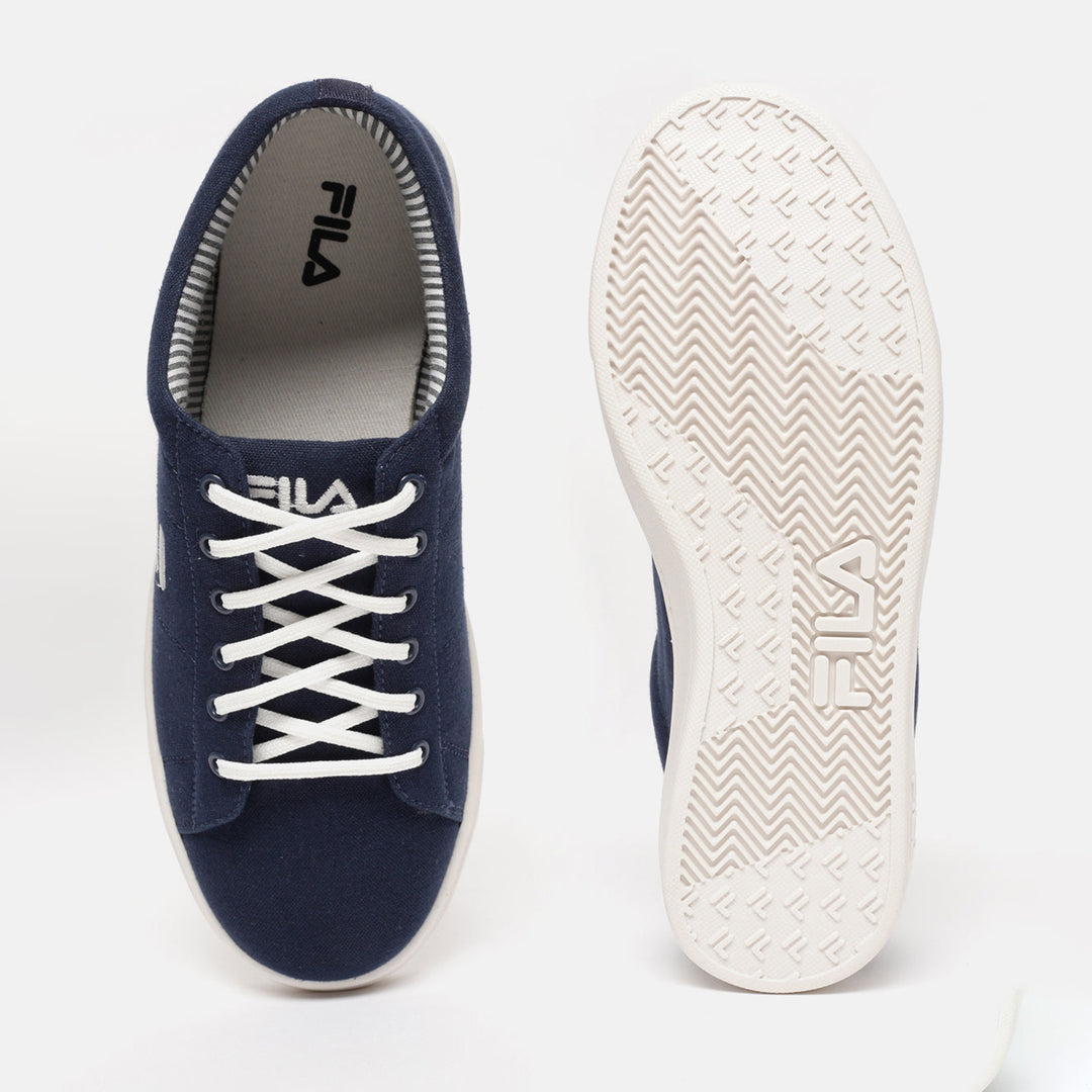 Fila Blue Eziota Men Canvas Sneakers