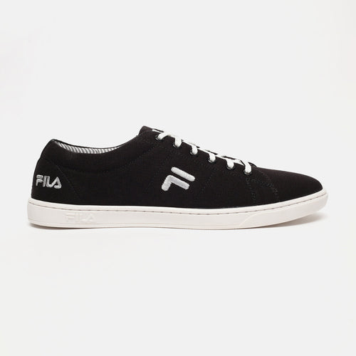 Fila Black Eziota Men Canvas Sneakers