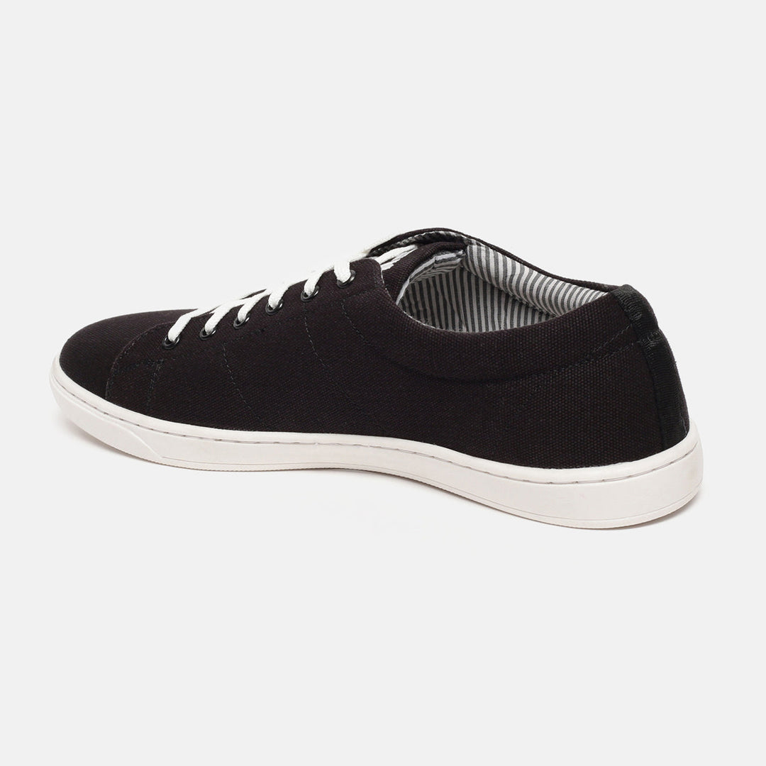 Fila Black Eziota Men Canvas Sneakers