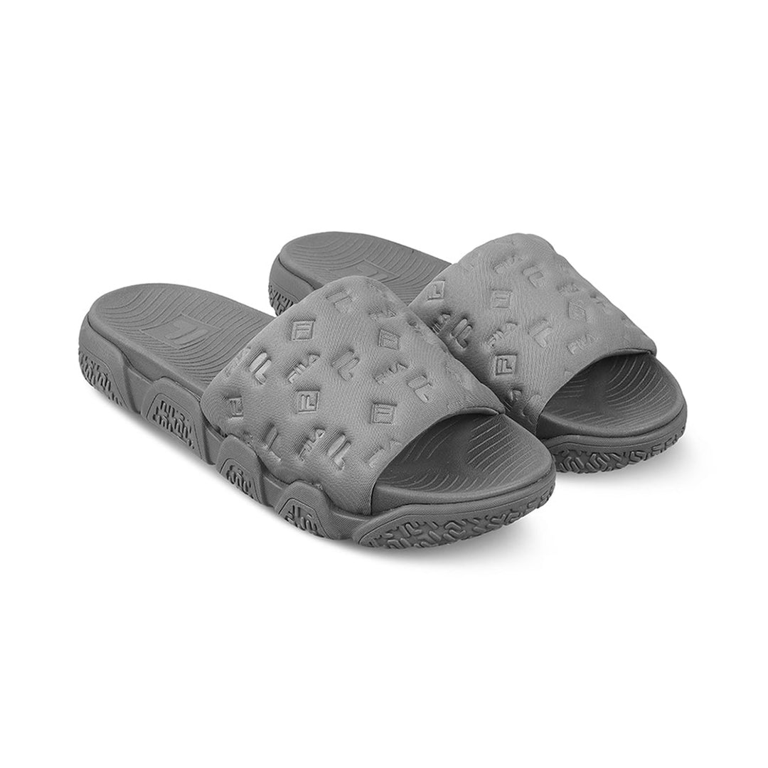 Fila Unisex Candor Grey Sliders