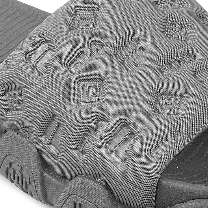 Fila Unisex Candor Grey Sliders