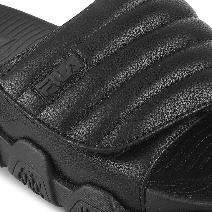 Fila Unisex Forida Black Sliders