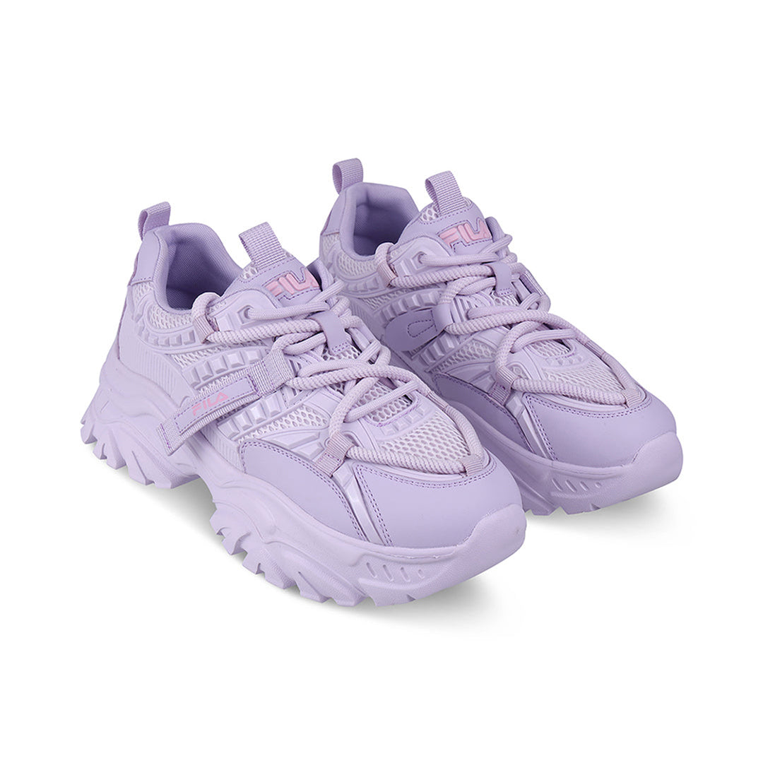 Fila Womens Envi Victori Lavender Sneakers