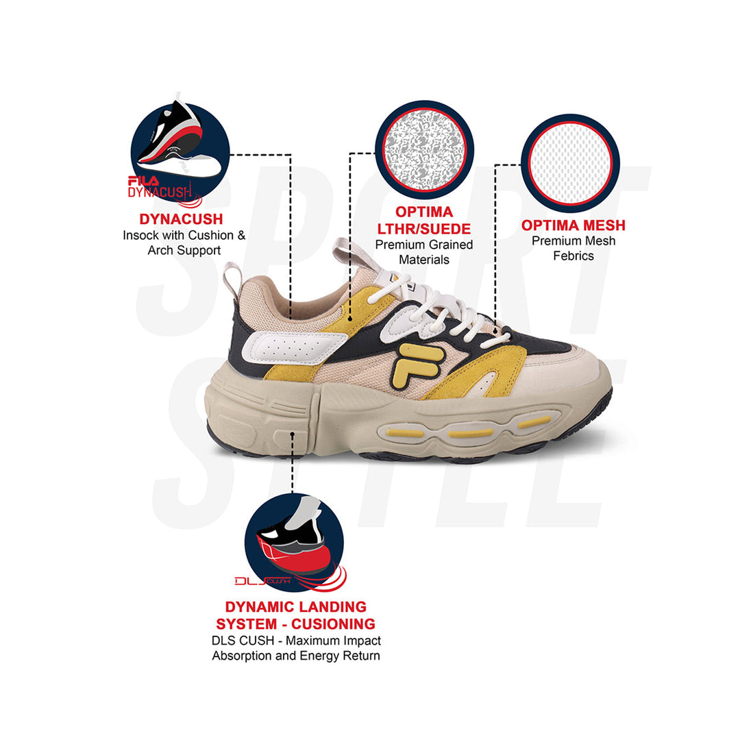 Fila Unisex Ri-Tss Ballad Beige Sneakers