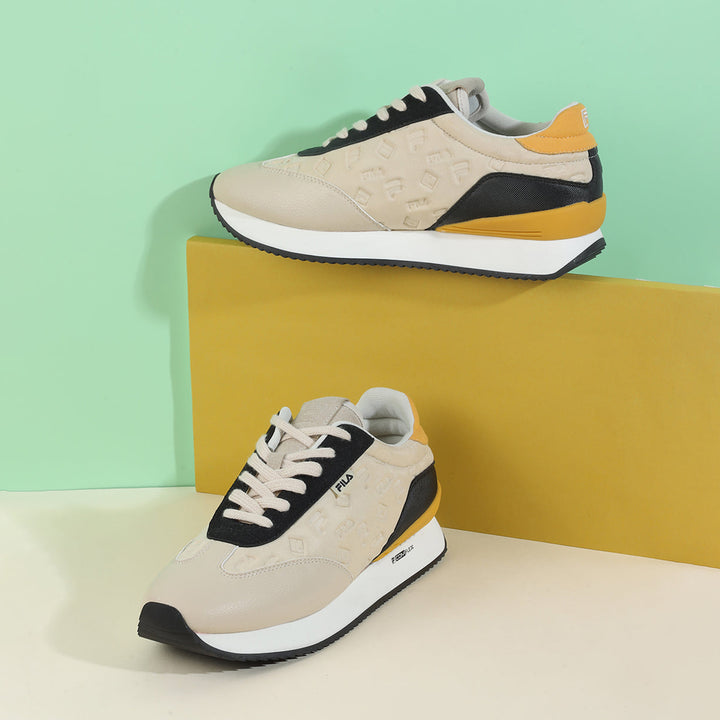Fila Women Beige Retro-Jo Debo Shoes