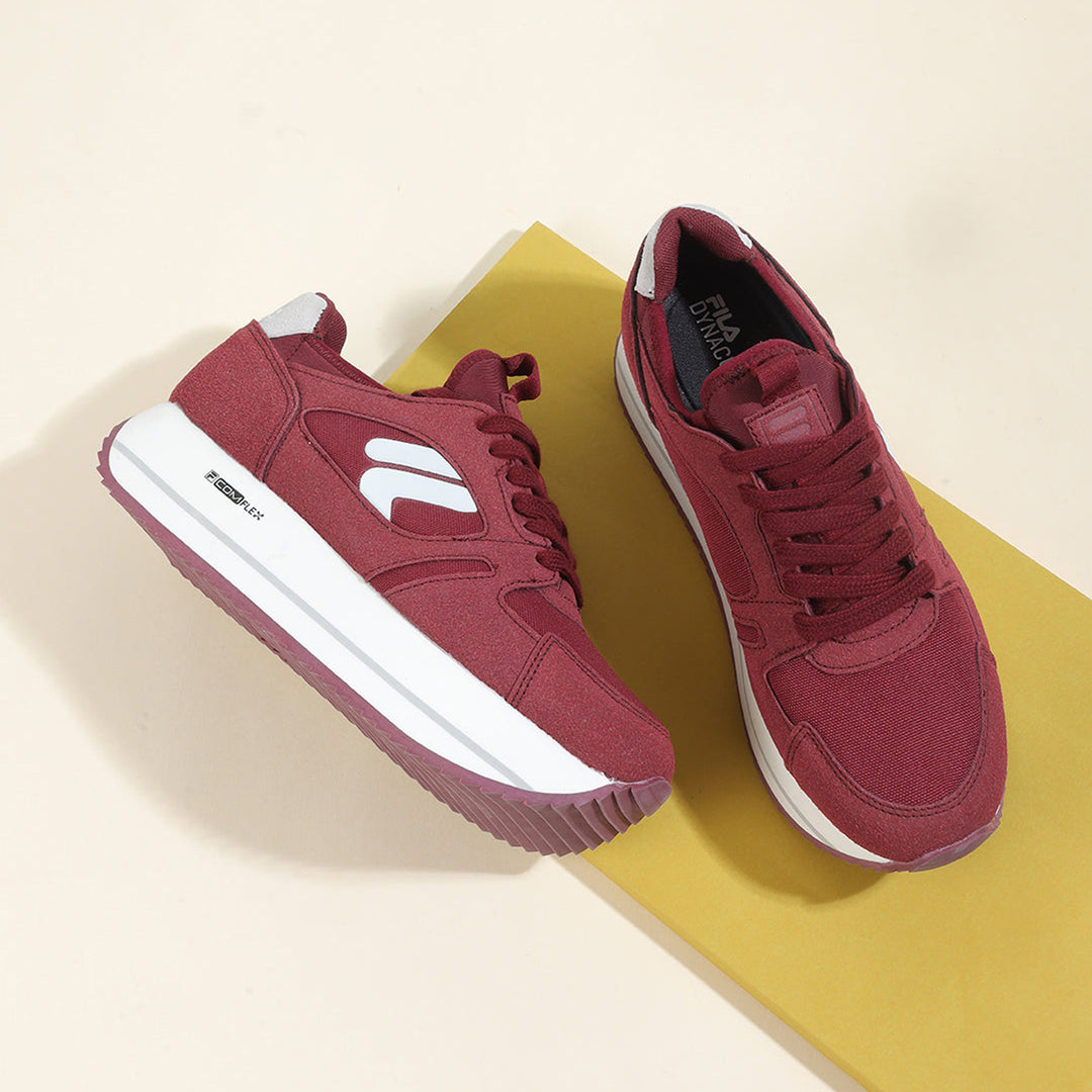 Fila Women Maroon Retro-Jo Frannie Shoes