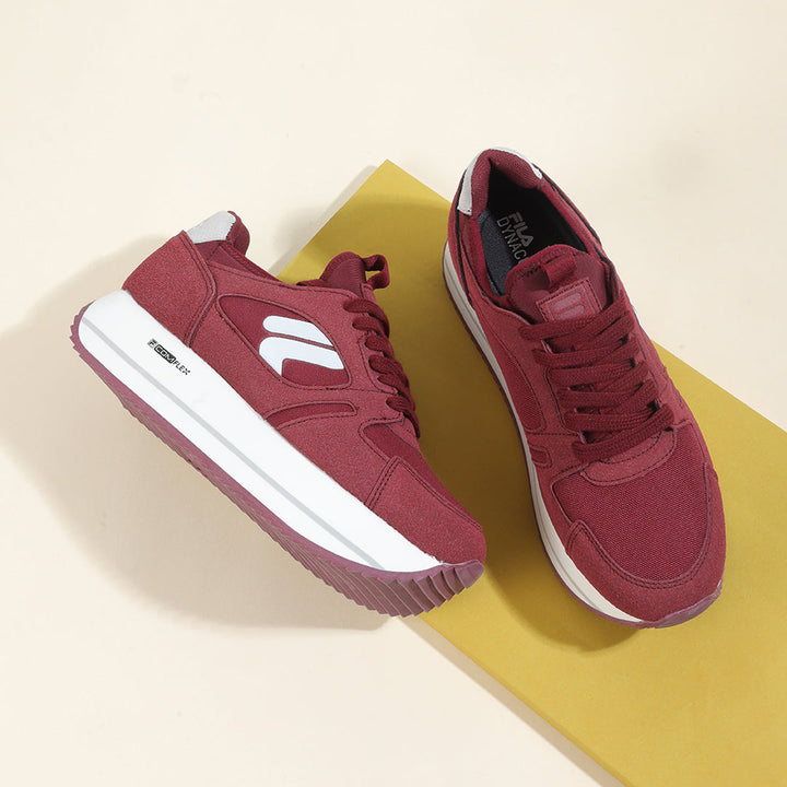 Fila Women Maroon Retro-Jo Frannie Shoes