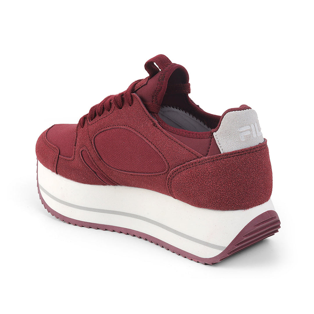 Fila Women Maroon Retro-Jo Frannie Shoes