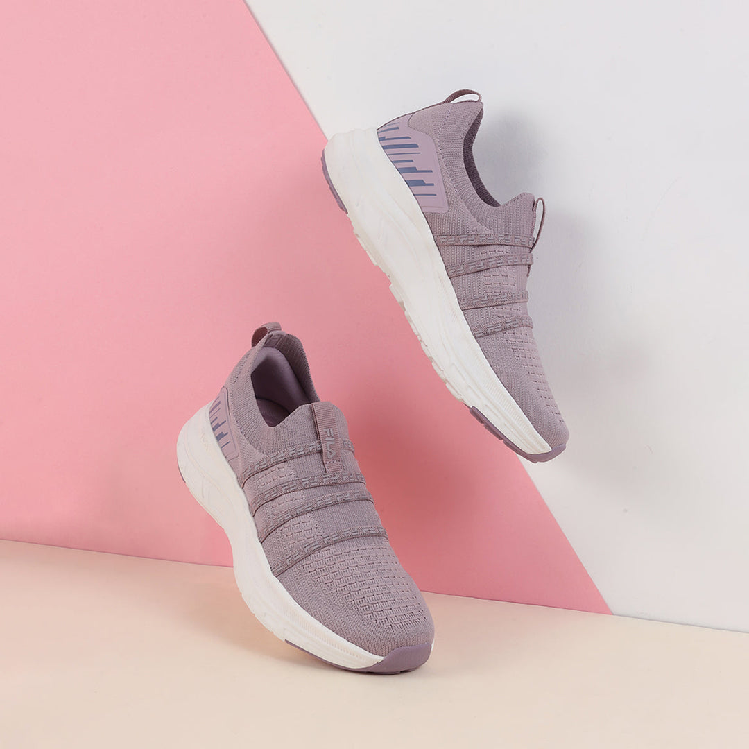 Fila Women Purple Ease Quad Shoes