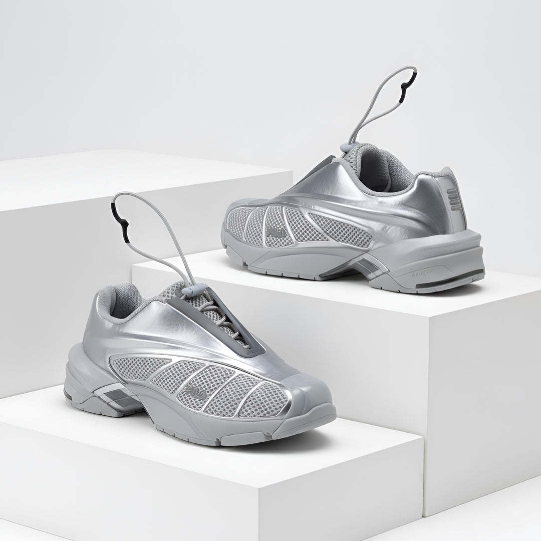 Fila Women Silver Replica 2002 Shoe
