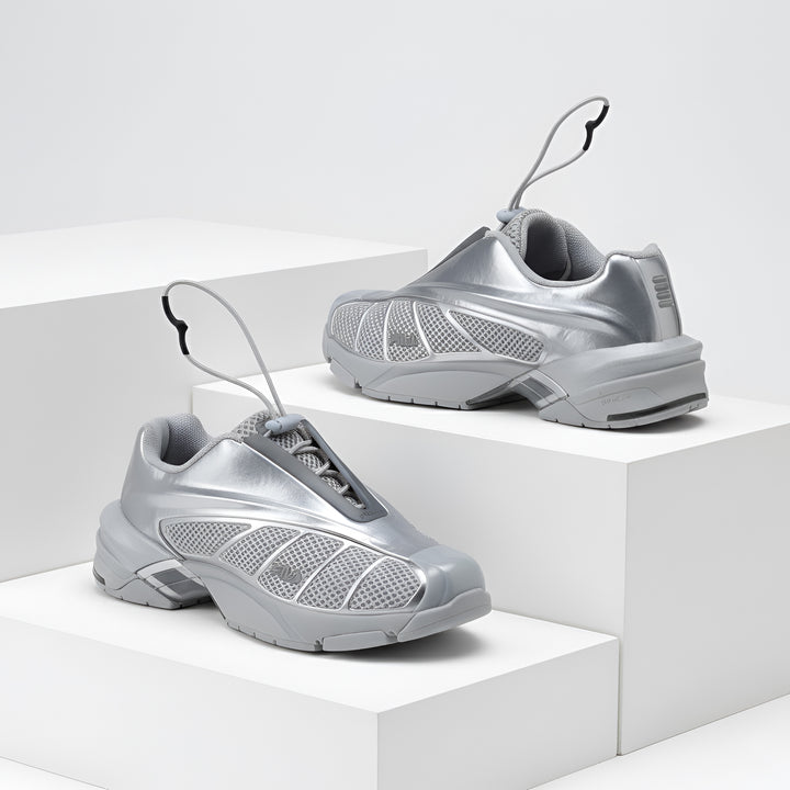 Fila Women Silver Replica 2002 Shoe