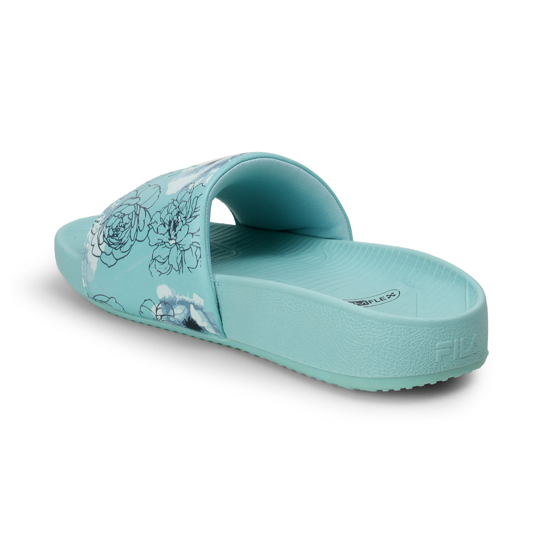 Fila Women Teal Senna Slides