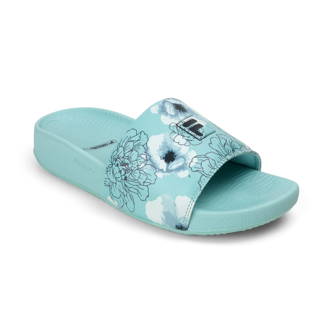 Fila Women Teal Senna Slides